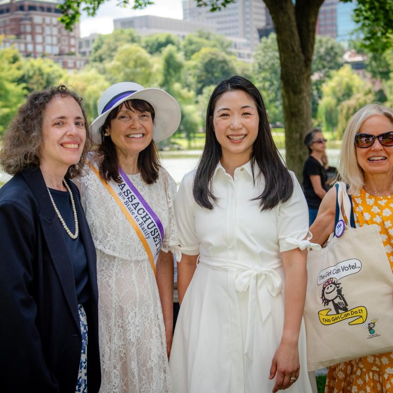 Group at Women's Equality Day