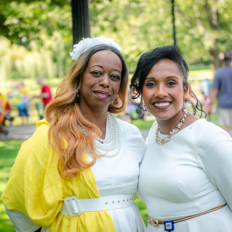 Mary-Dith Tuitt and Seble Alemu