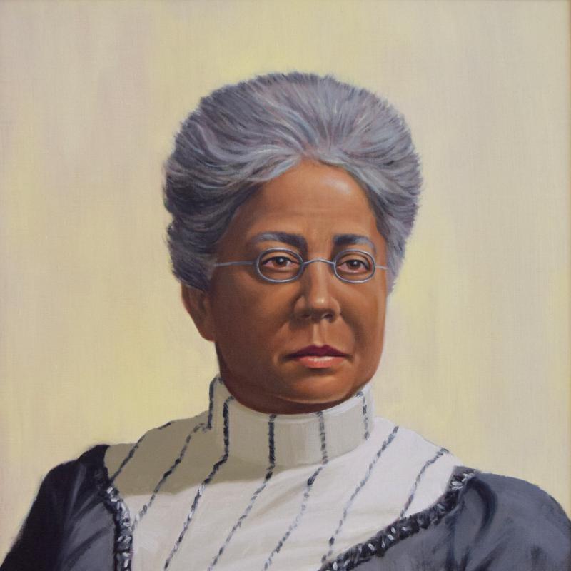 Portrait of Josephine St. Pierre Ruffin.