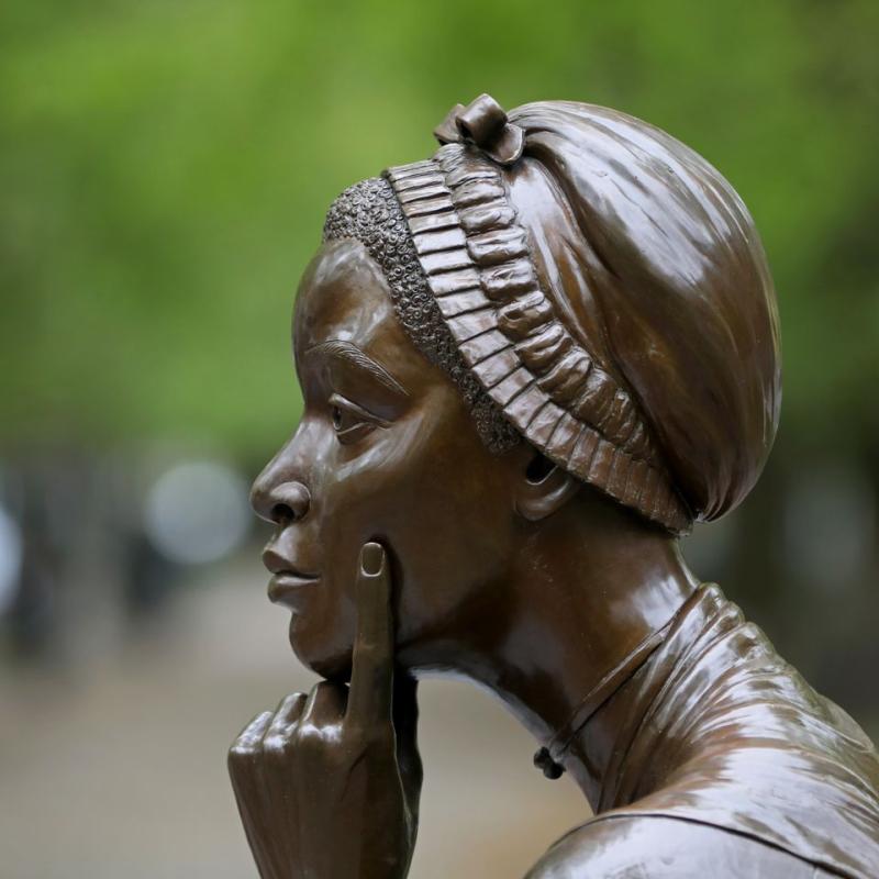 Phillis Wheatley Statue.