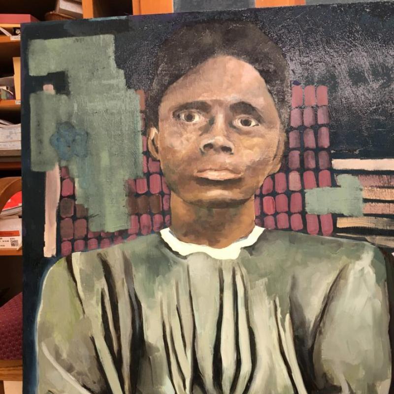 Painting of Jenny Slew