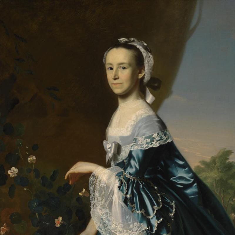 Painting of Mercy Otis Warren