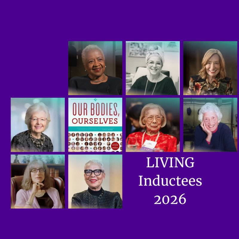 Collage of living inductees into the MA Women's Hall of Fame