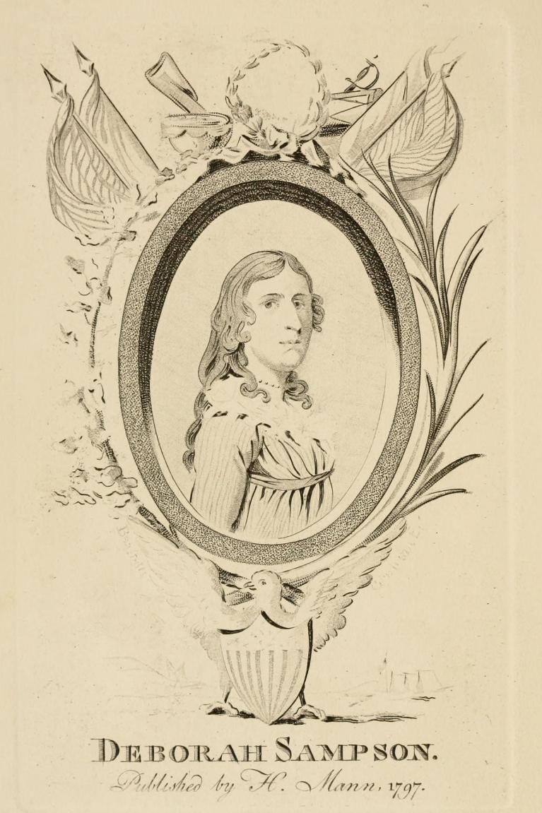 Portrait of Deborah Sampson Gannett